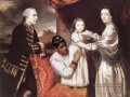 George Clive et sa famille Joshua Reynolds
